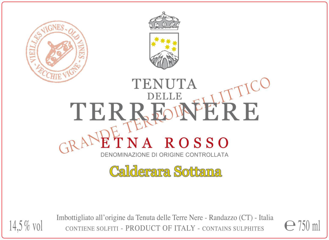 Tenuta Delle Terre Nere Calderara Sottana Etna Rosso